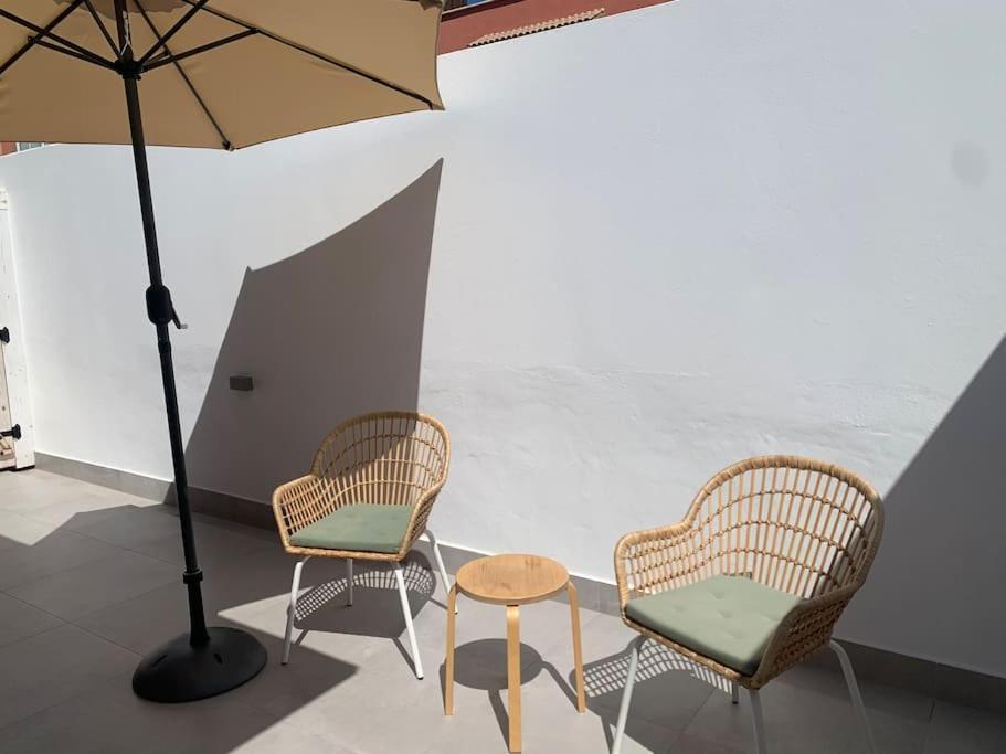 Moderna Casa De Invitados Con Terraza Y Piscina Corralejo Exterior foto
